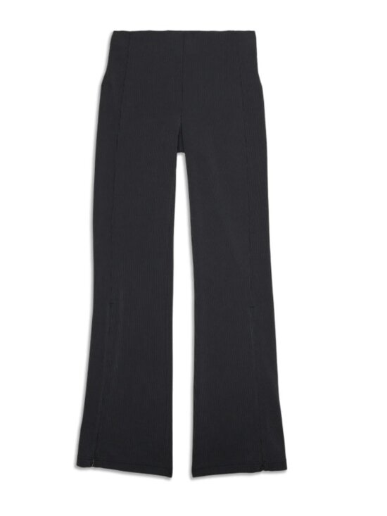 Lululemon Pants - Lululemon Brushed Softstreme Rib Zip Flare